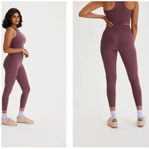 Girlfriend collective goji rib high rise legging, XL